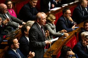 Question Time In The French Parliament