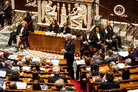 Question Time In The French Parliament