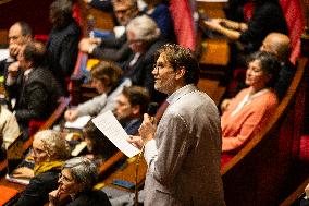 Question Time In The French Parliament