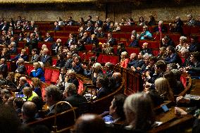 Question Time In The French Parliament