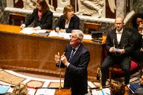 Question Time In The French Parliament