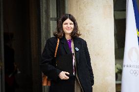 Council Of Ministers At The Elysee Palace