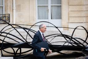 Council Of Ministers At The Elysee Palace