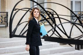 Council Of Ministers At The Elysee Palace