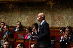 Question Time In The French Parliament