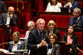 Question Time In The French Parliament