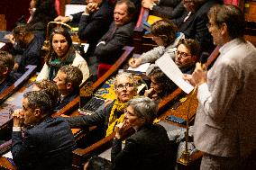 Question Time In The French Parliament