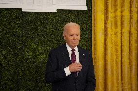 President Biden And First Lady Jill Biden Speak At Classroom To Career Summit