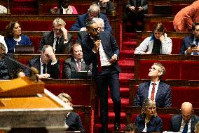 Question Time In The French Parliament