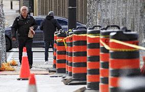 Daily Life In Downtown Brampton, Ontario, Canada