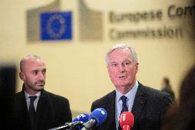 French PM Barnier In Brussels To Fend Off Mercosur Deal