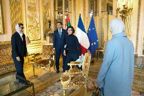 Rachida Dati Receives Minister of State for Foreign Affairs of UAE - Paris