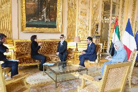 Rachida Dati Receives Minister of State for Foreign Affairs of UAE - Paris