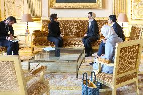 Rachida Dati Receives Minister of State for Foreign Affairs of UAE - Paris