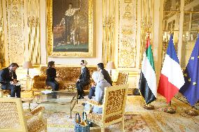 Rachida Dati Receives Minister of State for Foreign Affairs of UAE - Paris