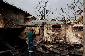 Fire In Industrial Estates In Sopore