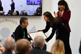 Queen Letizia in Black - Madrid