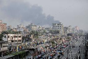 Shoe Factory Fire - Dhaka