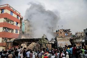 Shoe Factory Fire - Dhaka