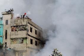 Shoe Factory Fire - Dhaka