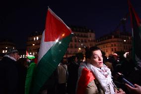 Rally Against The Israel Is Forever Gala - Paris