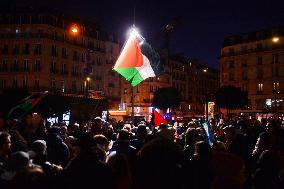 Rally Against The Israel Is Forever Gala - Paris