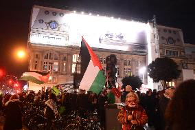 Rally Against The Israel Is Forever Gala - Paris