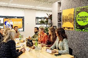 Queen Maxima During A MIND Us Meeting - Netherlands