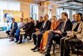 Queen Maxima During A MIND Us Meeting - Netherlands