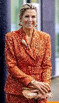 Queen Maxima During A MIND Us Meeting - Netherlands