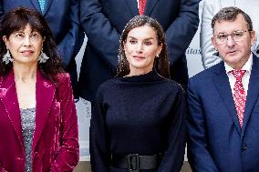 Queen Letizia in Black - Madrid