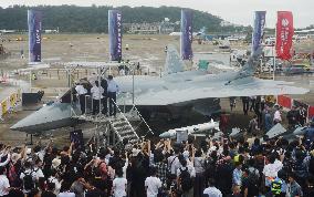 Su-57 Stealth Fighter Jet at the 2024 Zhuhai Air Show