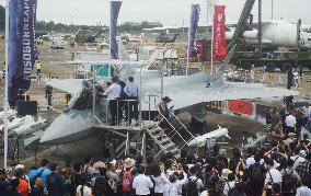 Su-57 Stealth Fighter Jet at the 2024 Zhuhai Air Show