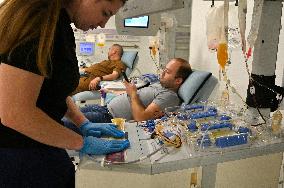 Blood donation in Kyiv