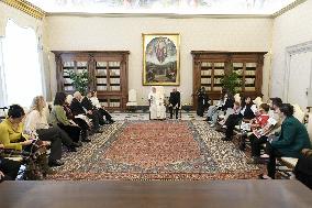 Pope Francis In Private Audiences - Vatican