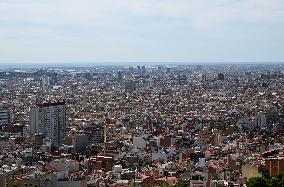 Panoramic Views Of Barcelona City, Spain