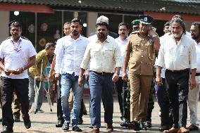 Sri Lankan President Anura Kumara Dissanayake Casts His Vote For Parlimanetary Election