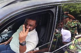 Sri Lankan President Anura Kumara Dissanayake Cast Vote For Parliamanetary Election