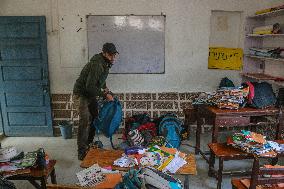 Fire Broke Out In School Building In Srinagar