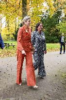 Queen Máxima Attends Closing Meeting of Herstel Dichtbi