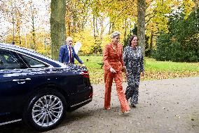 Queen Máxima Attends Closing Meeting of Herstel Dichtbi