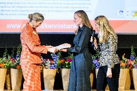 Queen Máxima Attends Closing Meeting of Herstel Dichtbi