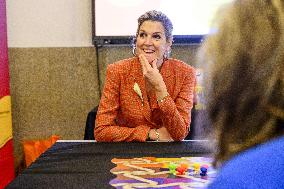 Queen Máxima Attends Closing Meeting of Herstel Dichtbi