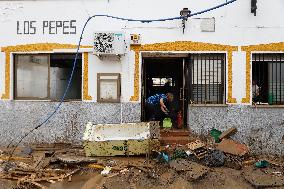 The municipality of Benagarmosa after the passage of the DANA Malaga