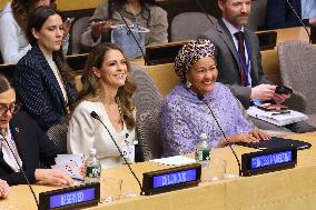 Princess Madeleine At The United Nations - NYC