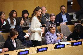 Princess Madeleine At The United Nations - NYC