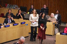 Princess Madeleine At The United Nations - NYC