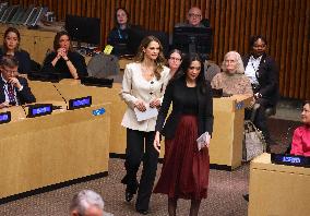 Princess Madeleine At The United Nations - NYC