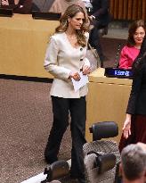 Princess Madeleine At The United Nations - NYC