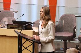 Princess Madeleine At The United Nations - NYC